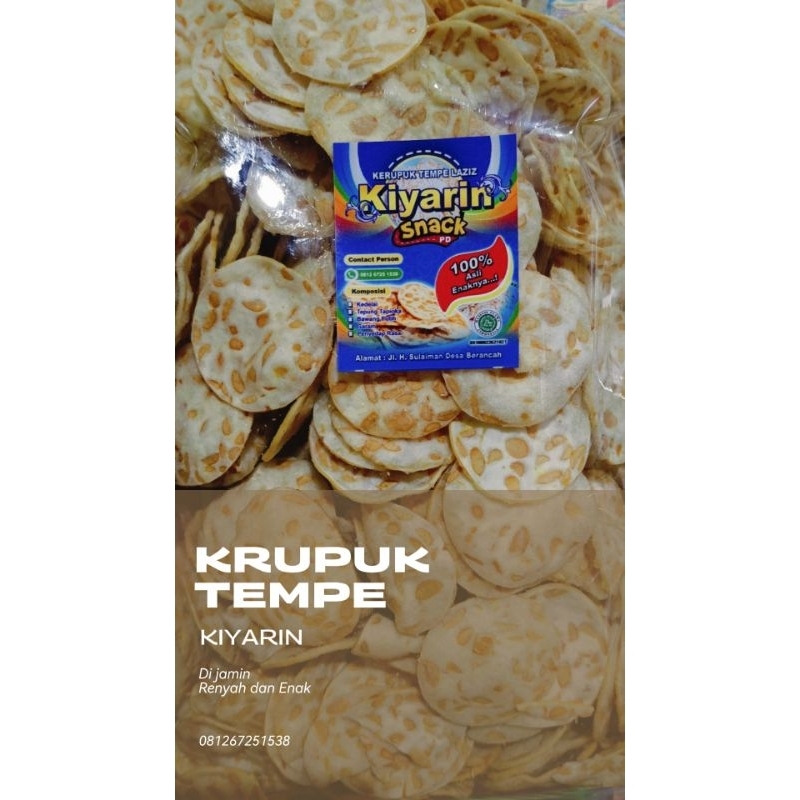 

Krupuk Tempe KIYARIN