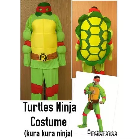 Kostum Kura Kura Ninja Turtle Costume Anak Dewasa