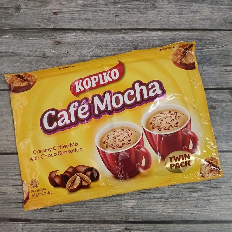 

Kopiko Cafe Mocha Creamy Coffe / Kopi Mix Singapore Nescafe Owl