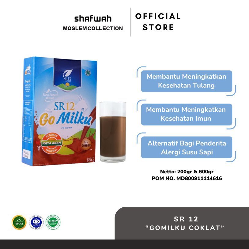 

SR12 Gomilku Coklat Susu Kambing Etawa 200gr dan 600gr