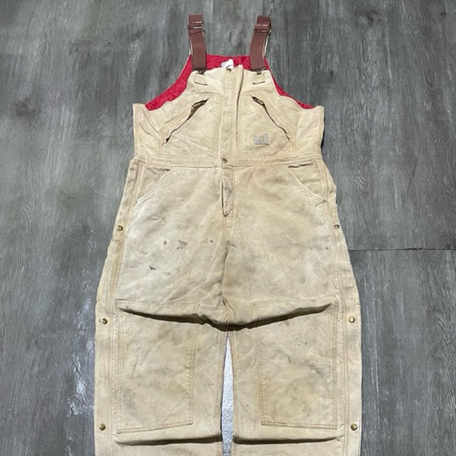 CARHARTT OVERALL DOUBLE KNEE VINTAGE 80s SECOND THRIFT