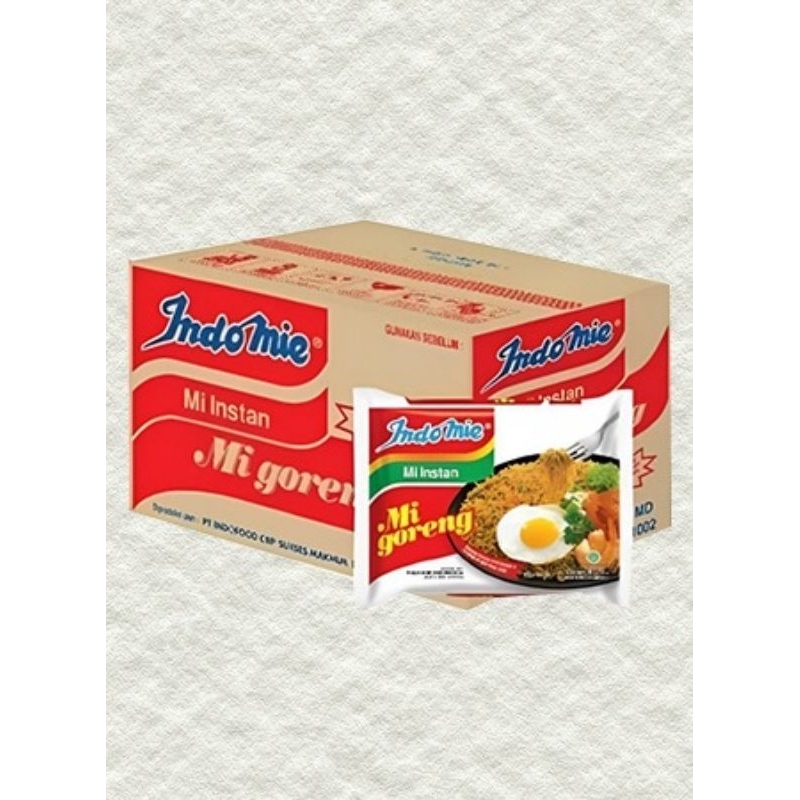 

Indomie Goreng 1 dus isi 40pcs
