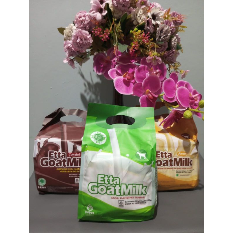 

Susu Kambing HNI Etawa Varian Rasa Original Rasa Aren Rasa Coklat ATTA GoatMilk
