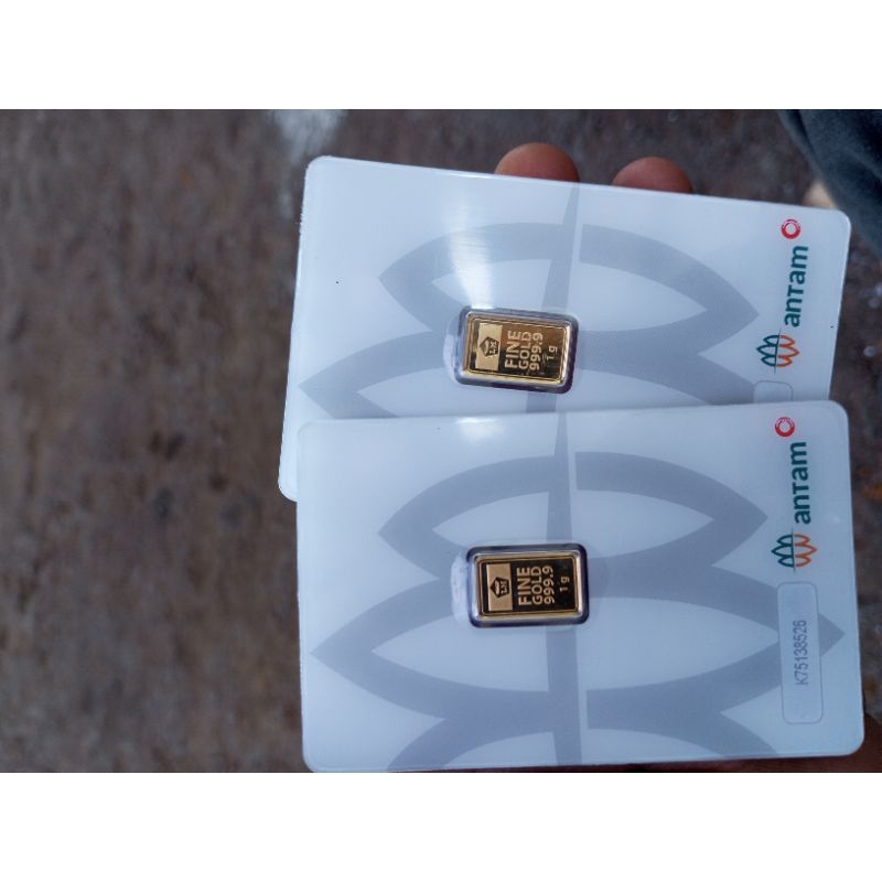 Logam Mulia Antam 1Gram. Original 100%