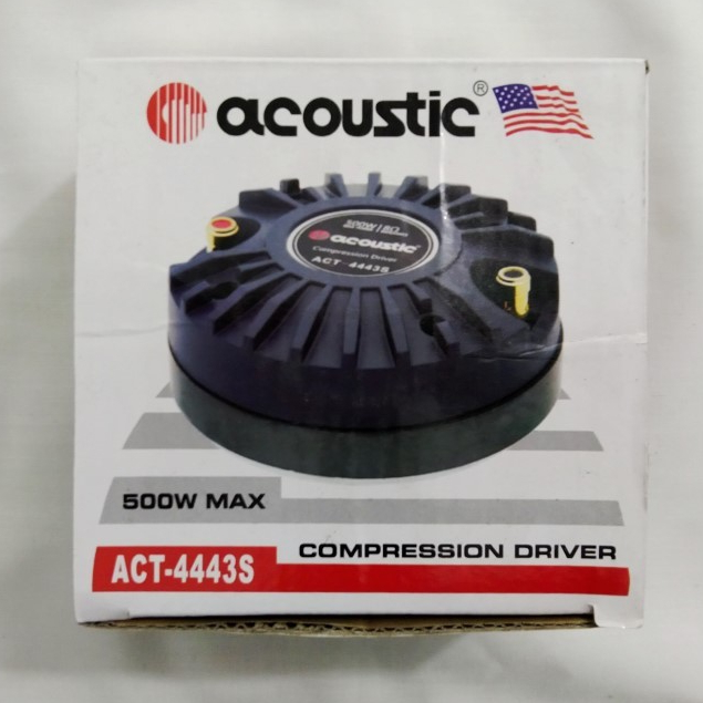 DRIVER TWEETER DRIVER ACOUSTIC DRIVER COMPRESSION AC-6907 ACT-4443S 500 W MAX