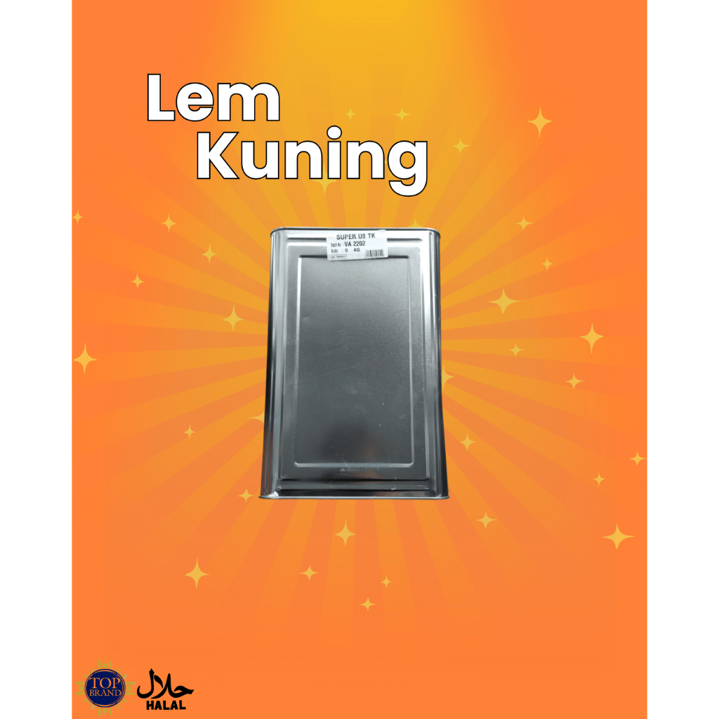 Lem Kuning - Serbaguna - Lem Perekat - 9Kg