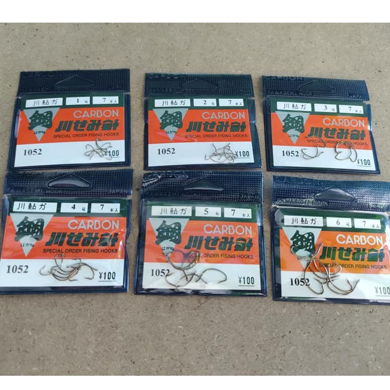 Mata kail pancing carbon Jepang tipe lucu(1052)