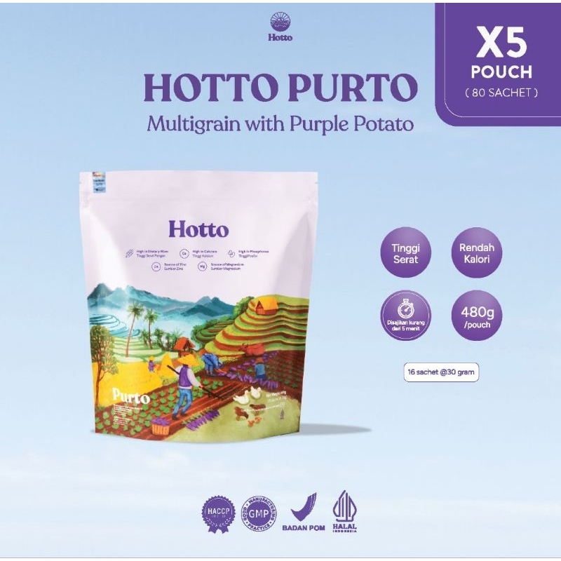 

Hotto Purto Multigrain 5 Pouxh