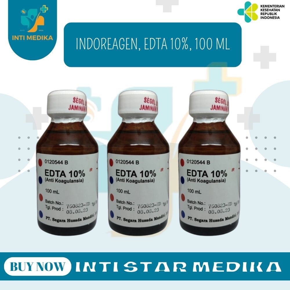 INDOREAGEN, EDTA 10%, 100 ML