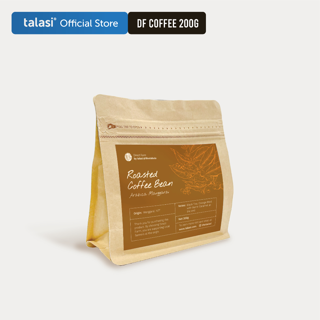

Arabica Roasted Coffee Bean Origin Manggarai, NTT 200gr