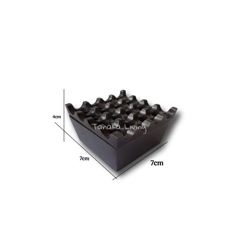 ASBAK ALUMINIUM 9 / ASBAK ALUMINIUM KOTAK / ASBAK ALUMINIUM / ASBAK AESTHETIC