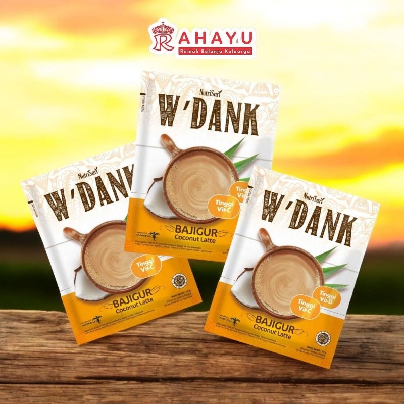 

Nutrisari W-Dank Bajigur Minuman Shaceet Instant