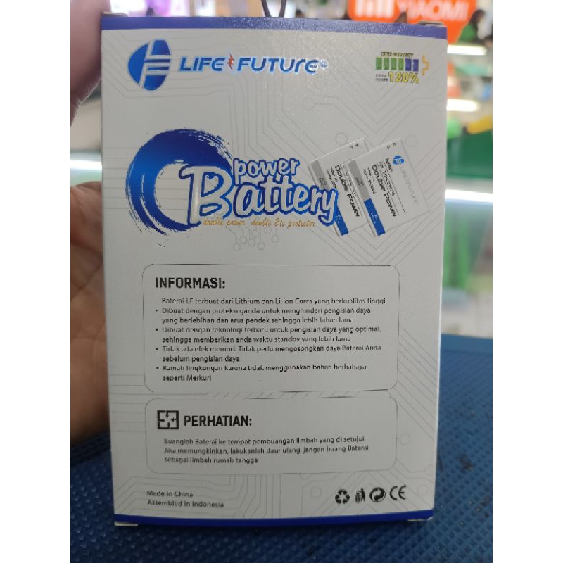 jual Baterai Baru Handphone vivo Y21T(BT-7)LF asli segel garansi resmi.