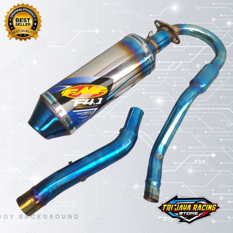 KNALPOT FMF MOTOR KLX CRF WR155 FULL SYSTEM