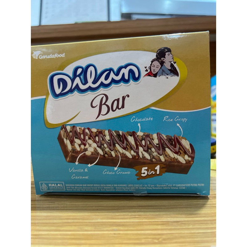 

Dilan Waffle dan Dilan bar 1 pak isi 12 pcs