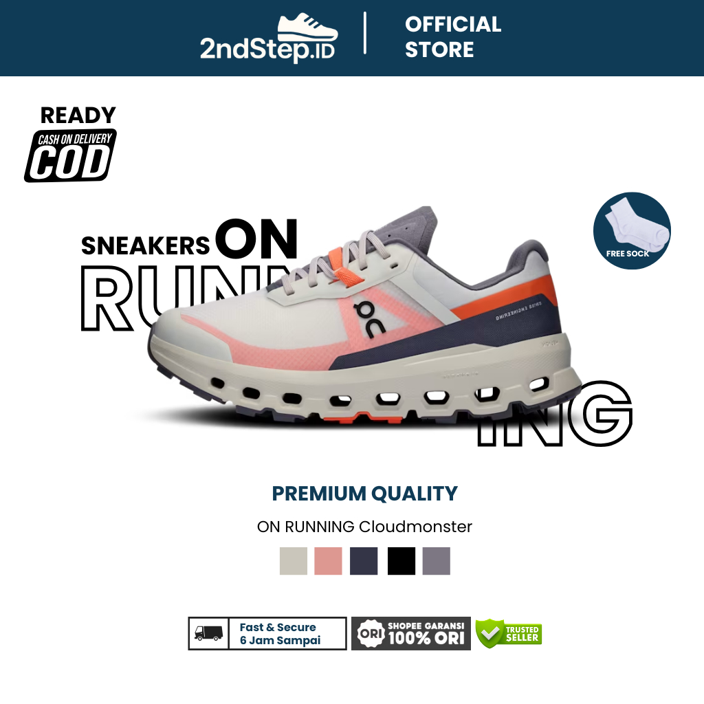 ON Running CloudVista 2 Ice Flame - Official Store