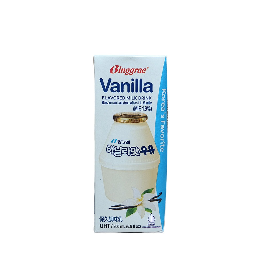 

BINGGRAE VANILLA MILK DRINK 200 ML