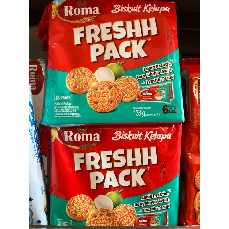 

Roma Biskuit Kelapa Fresh pack 138gr