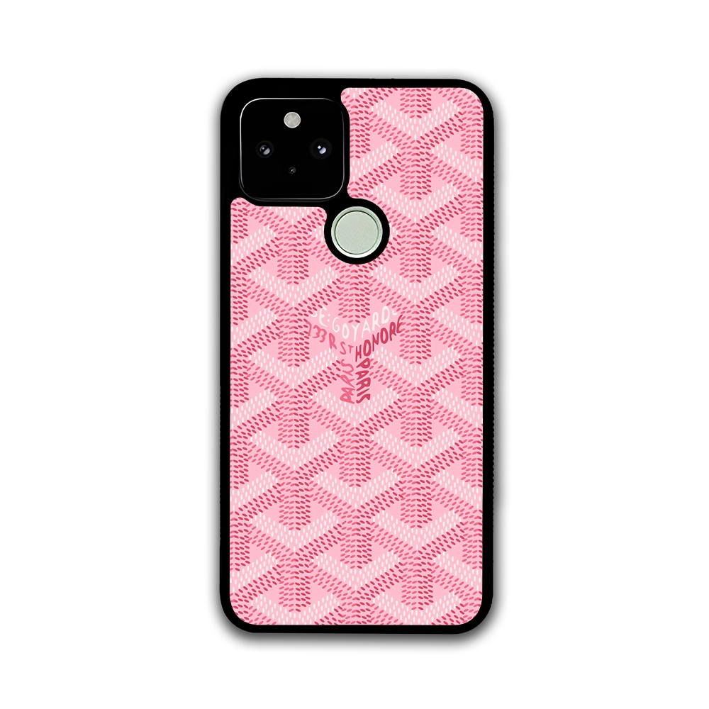 CASE GOOGLE PIXEL 9 8 8A 7 7A 6 6A 5 5A 4 4A 3 3A PRO XL 5G CASING goyard pink 5