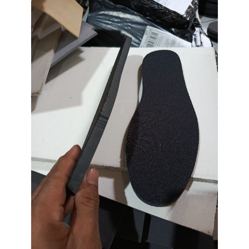 insole alas sepatu tebal 8 mm PDL PDH TNI POLRI