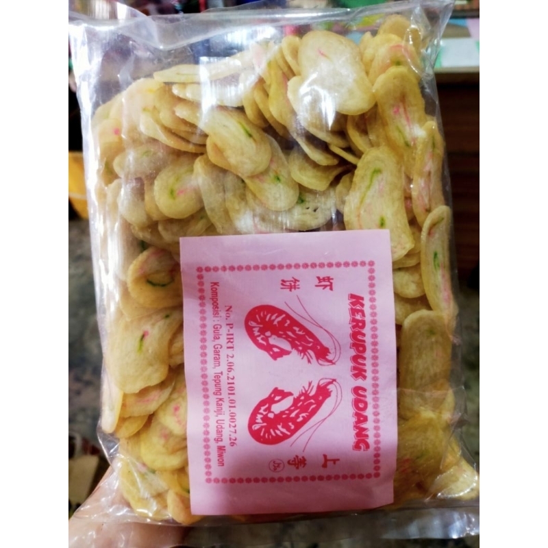 

Kerupuk udang premium 500gr