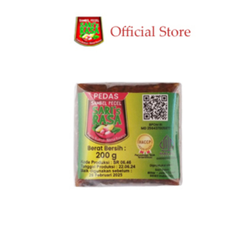 

Sari Rasa Sambal Pecel Pedas 200g - Authentic Flavor
