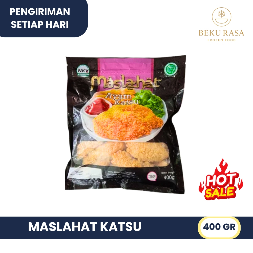 

MASLAHAT CHICKEN KATSU AYAM KATSU PRAKTIS ORIGINAL 400GR