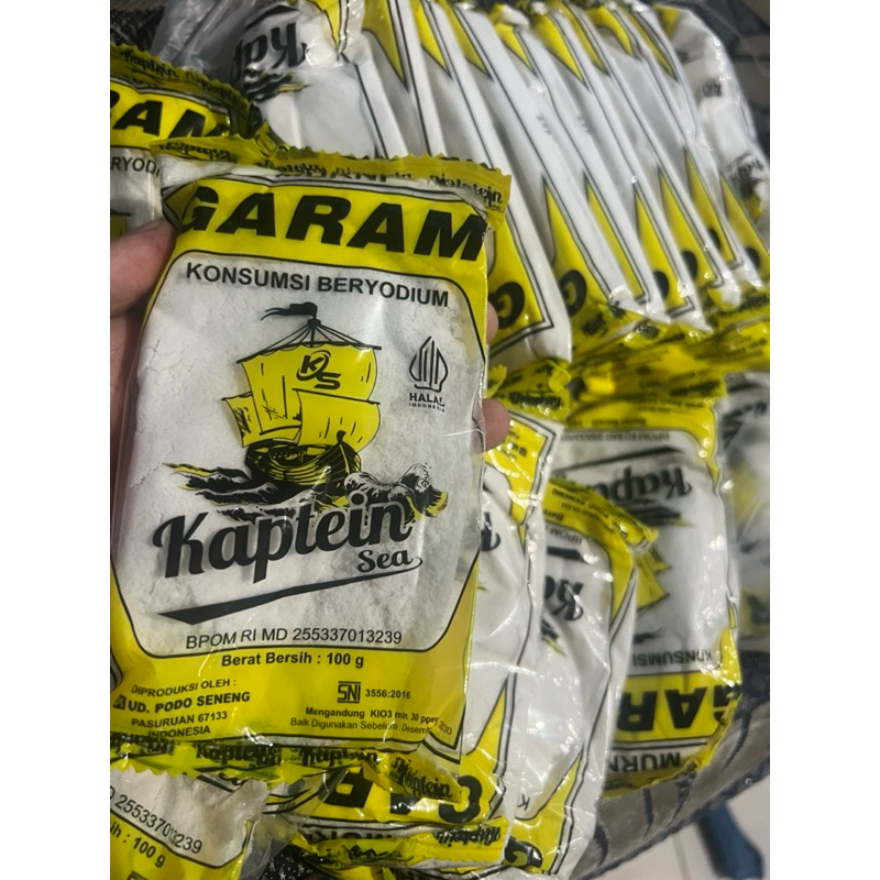 

GARAM DAPUR KAPAL EKPEDISI 100gr // garam halus beryodium
