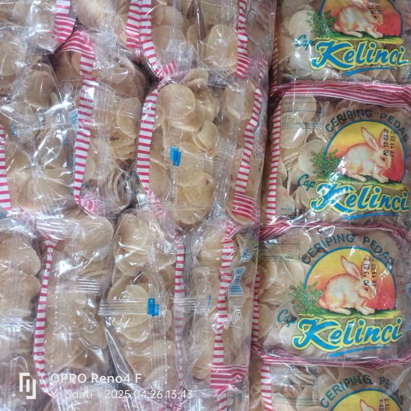

Ceriping Pedas Cap Kelinci 250g