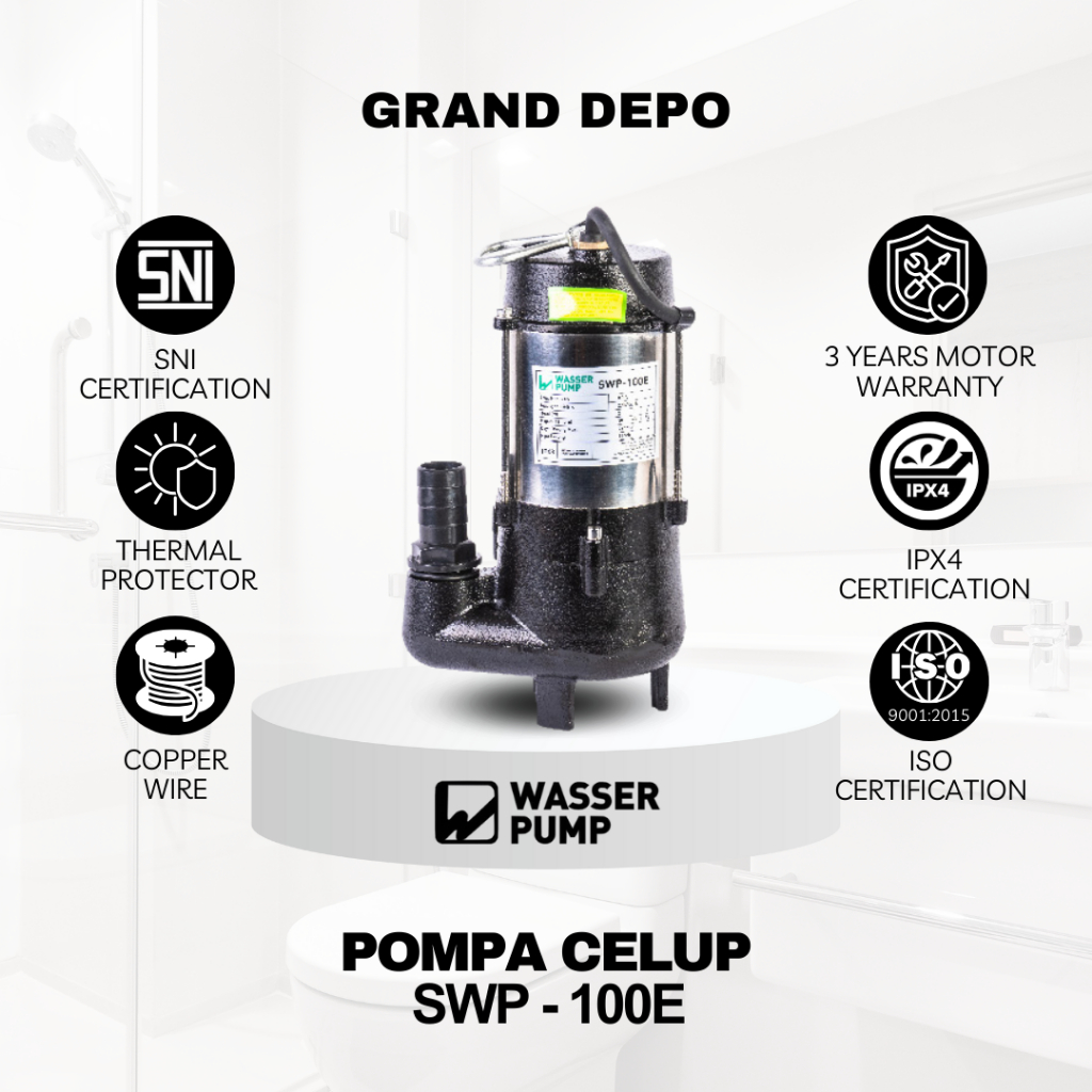 Wasser Pompa Celup SWP 100E / Pompa Celup Wasser