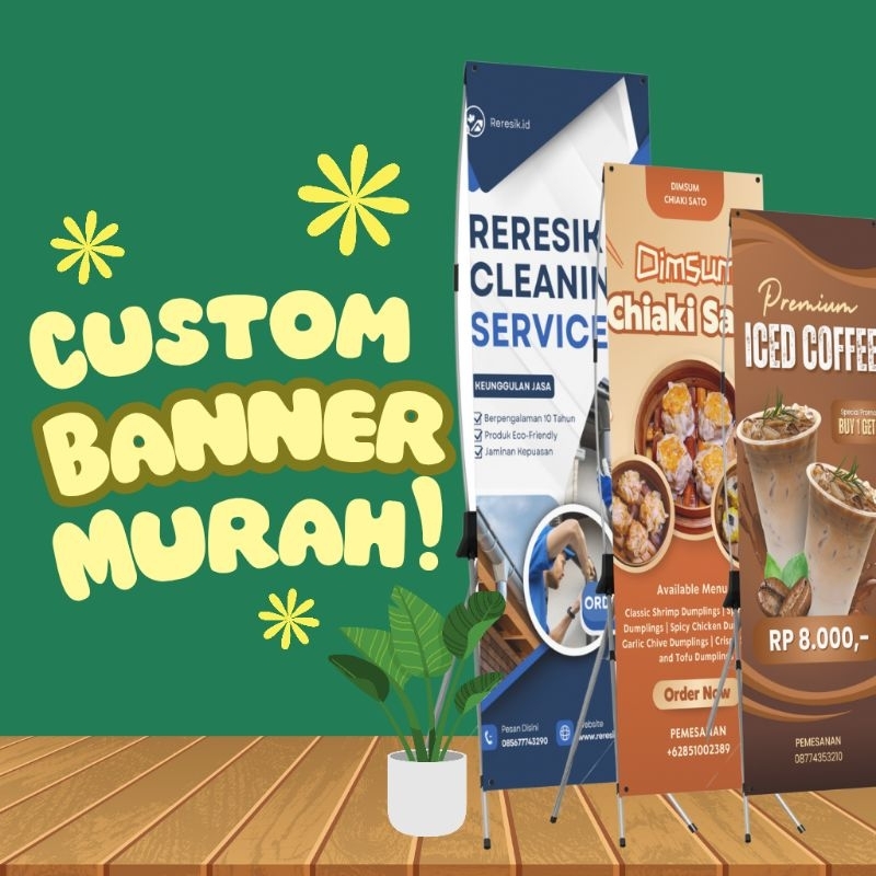 DESAIN CUSTOM BANNER TOKO TERMURAH
