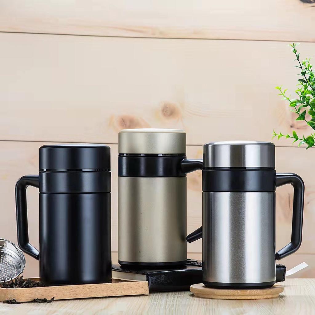 Tumbler Coffee Mug Coffee Tea Cup Stainless Steel 400ml (HN22)