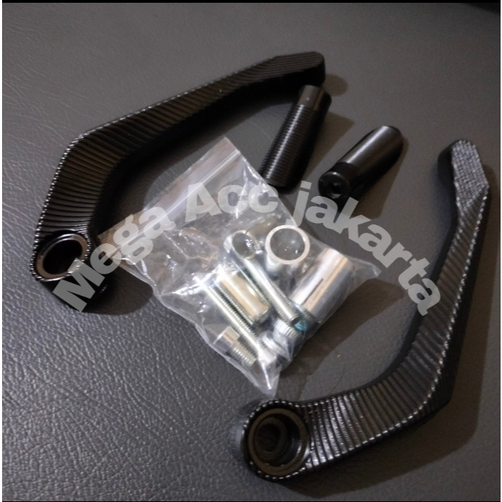 PROMO Handguard Proguard sabit handguard stang full black sabit sepasang variasi original universal 