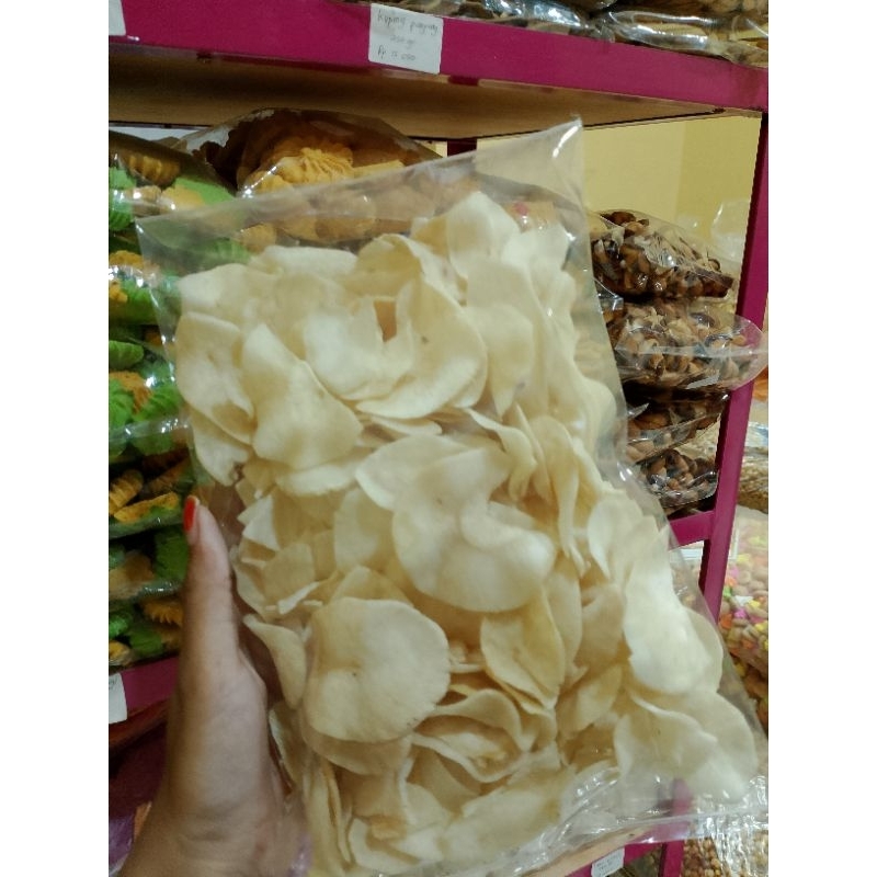 

kripik singkong putih | kripik singkong manis | kripik renyah