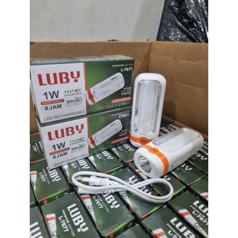 (SENTER EMERGENCY) Senter emergency LubyFast charging