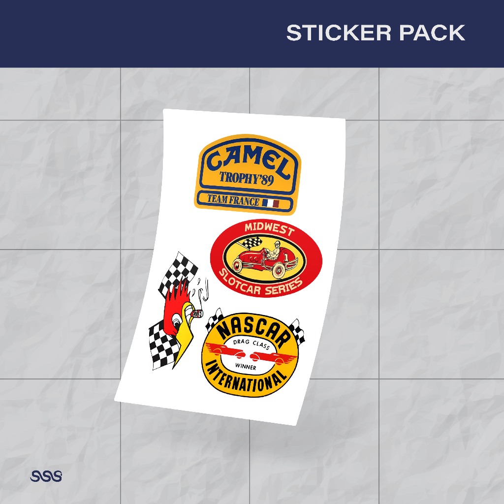 

STICKER NASCAR / STICKER RACING / STICKER PACK AESTHETIC