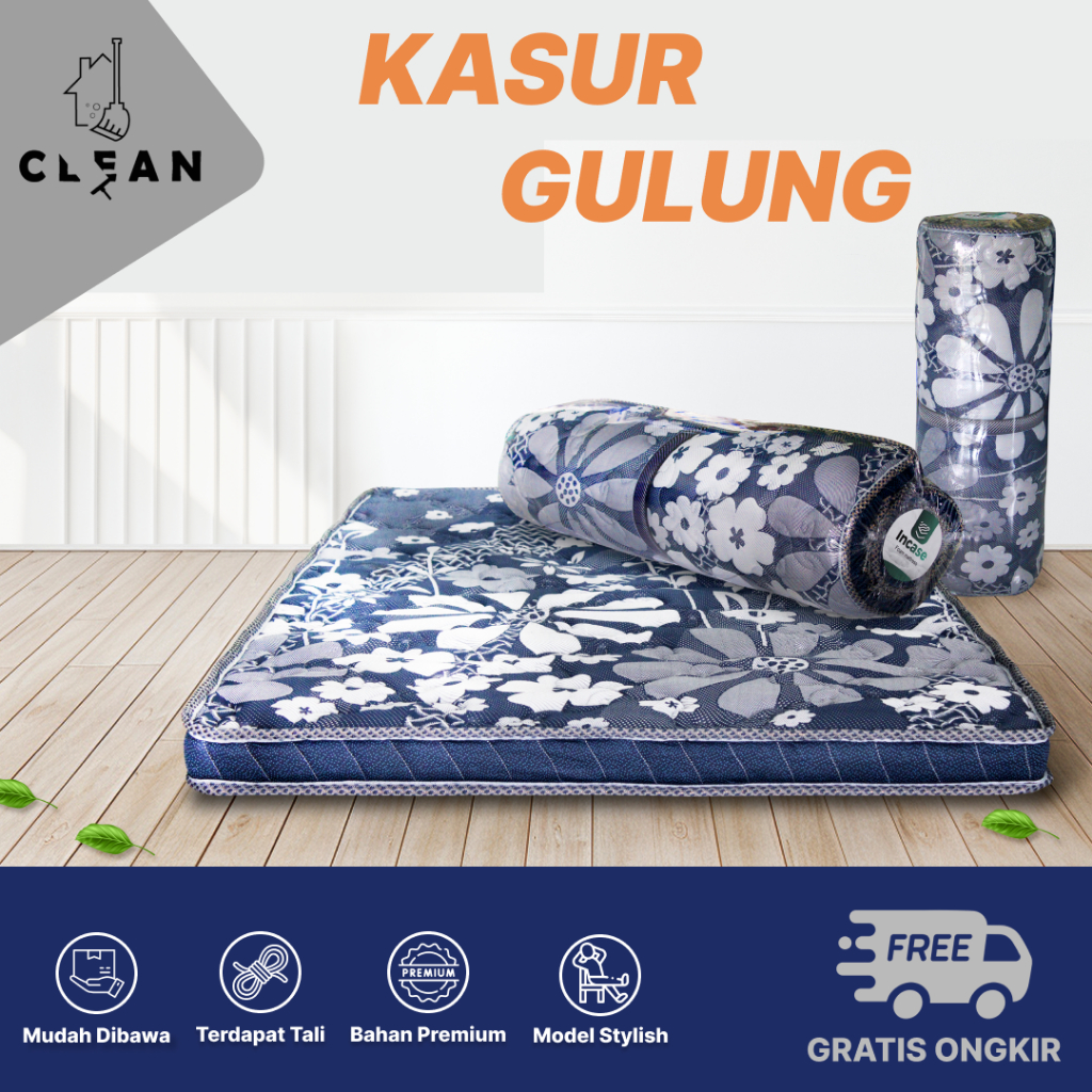 kasur lipat, kasur gulung, kasur lantai nyaman dan tebal
