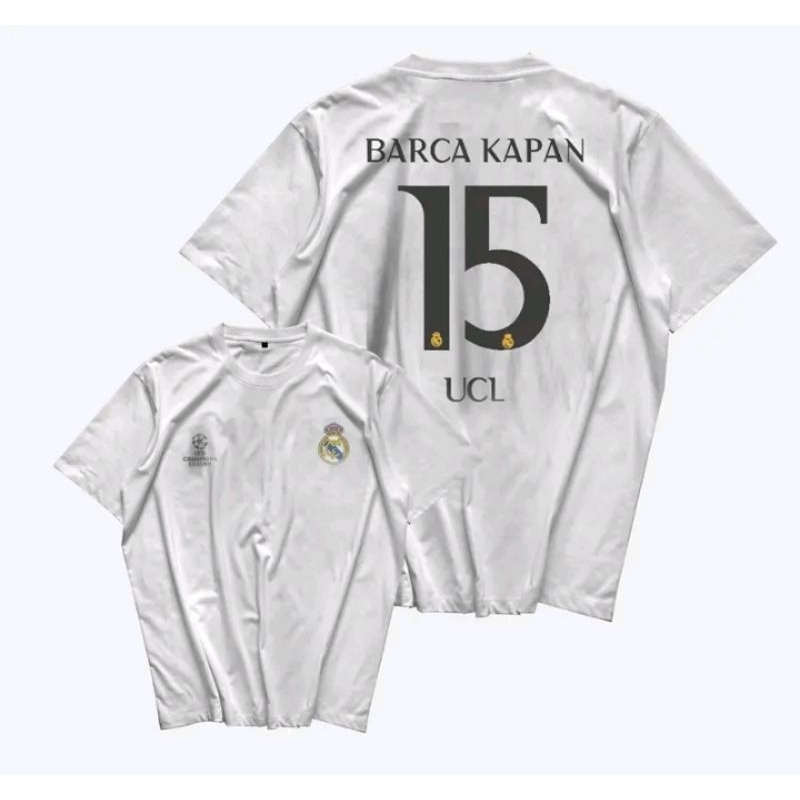 Kaos T shirt Barca kapan 15 UCL