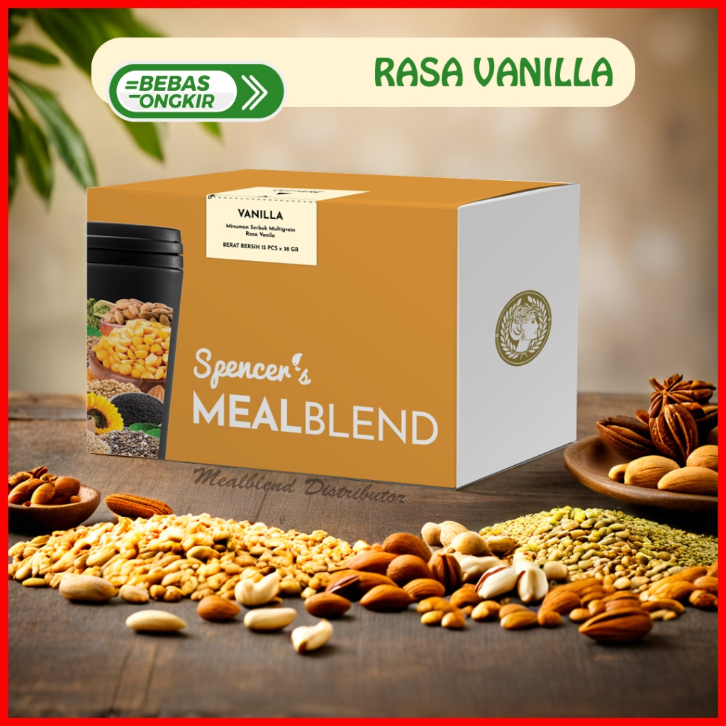 

Spencer Mealblend Minuman Bubuk Instan Tinggi Protein dan Serat Untuk Diet Sehat Rendah Kalori