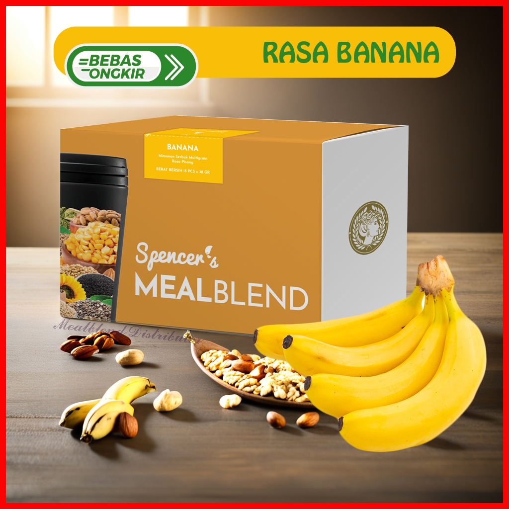 

Spencer Mealblend Minuman Bubuk Instan Tinggi Protein dan Serat Untuk Diet Sehat Rendah Kalori