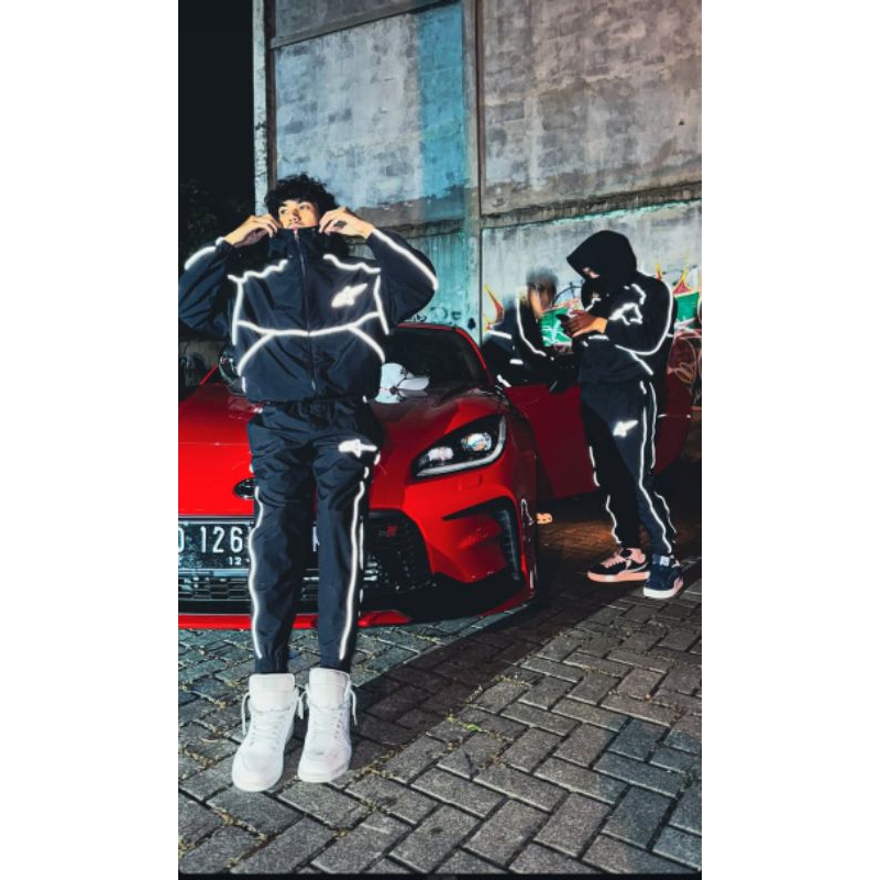 SLEEPER REFLECTIVE TRACKSUIT "JACKET"