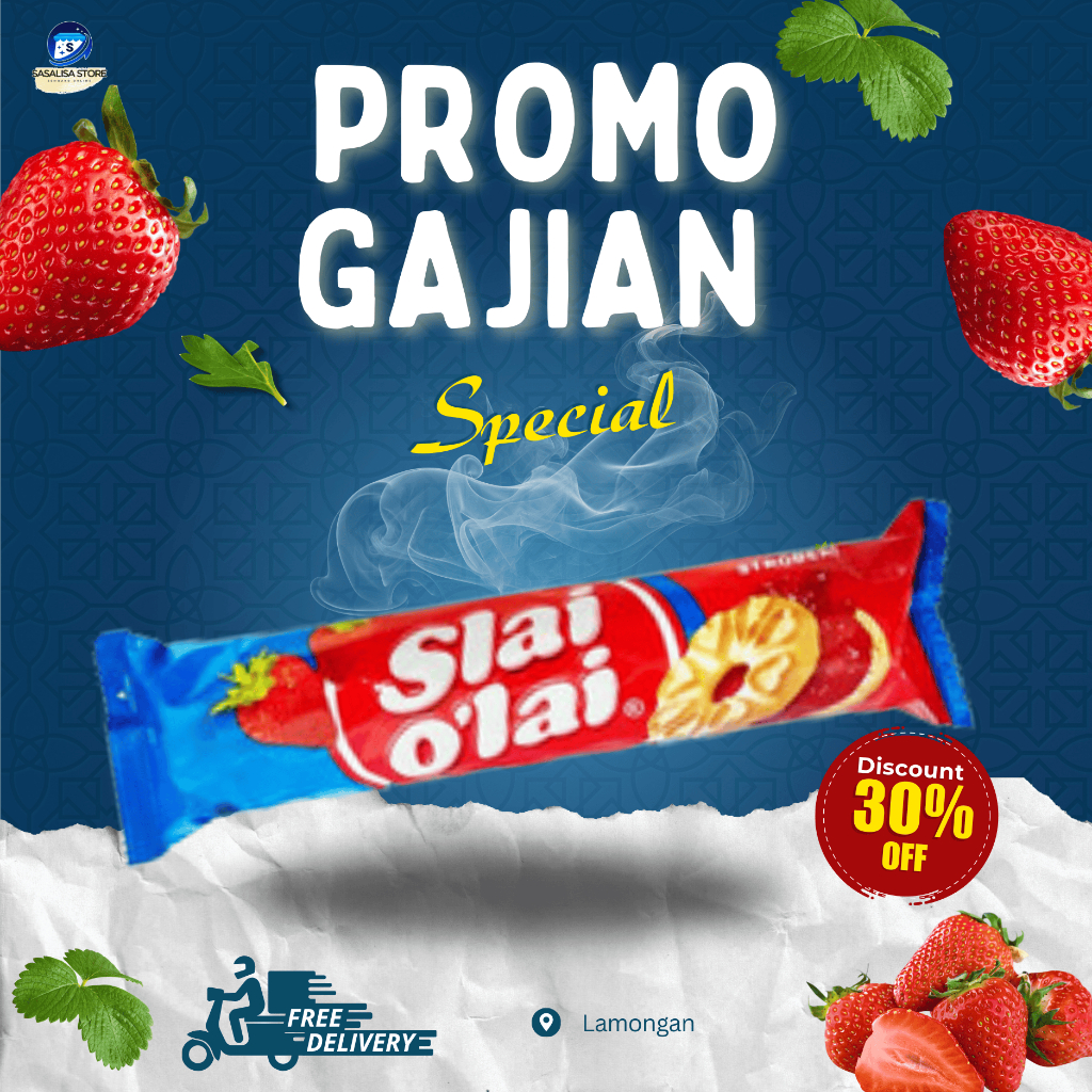 Slai Olai Rasa Strobery - 1 Dus isi 20pack