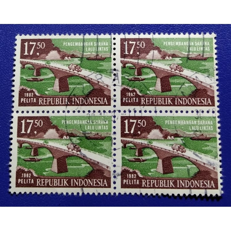 

Prangko Lawas Set Lengkap/Singel Set B4 (4 Keping) PELITA Thn 1982