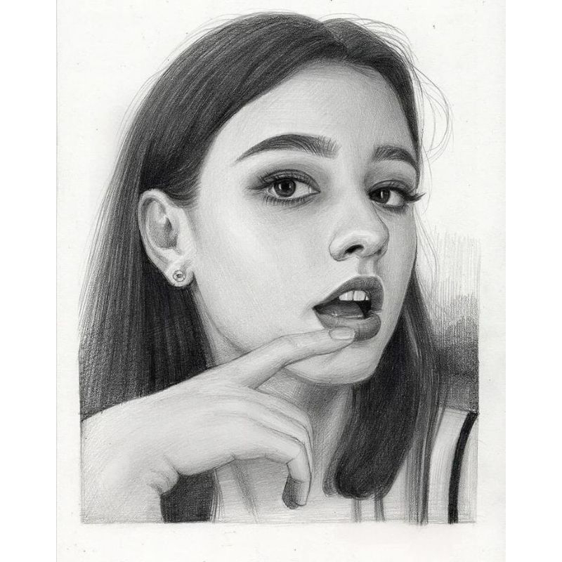 

[ 1 hari jadi ] sketsa wajah,gambar wajah,potret,kado ultah terbaik