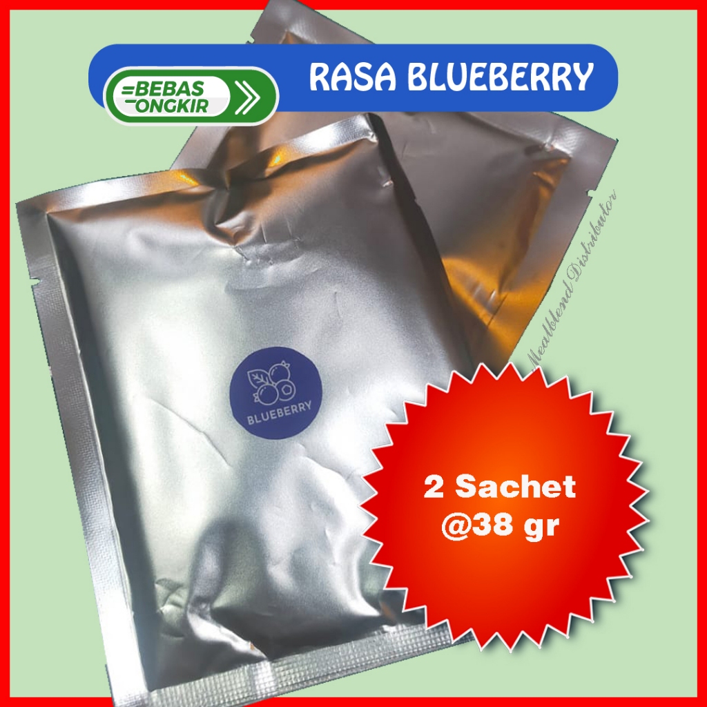 

Spencer Mealblend Minuman Bubuk Instan Tinggi Protein dan Serat Untuk Diet - 2 Sachet BLUEBERRY