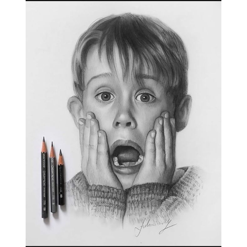

Sketsa wajah Anak , balita, custom,lukisan pensil realis super mirip
