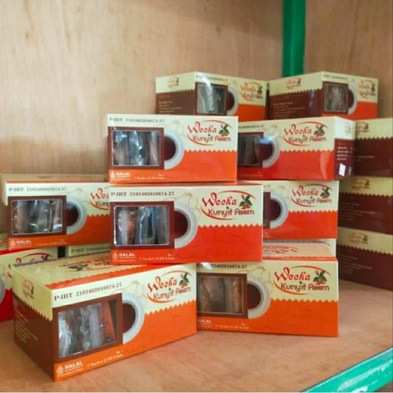 

Kunyit Asam Original Weeka Asli Jogja