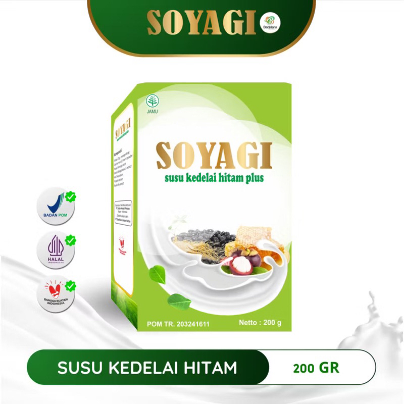

( SUSU DIET ) SOYAGI SUSU KEDELAI RENDAH KALORI LEMAK // SUSU DIET HERBAL // BPOM HALAL MUI