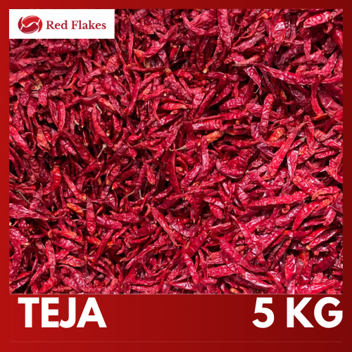 

Cabe Kering Merah Teja 5kg Extra Pedas