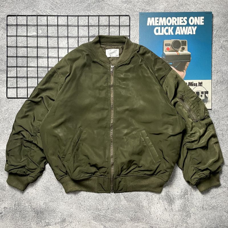 JAKET BOMBER COLZA SECOND ORIGINAL, JAKET ARMY